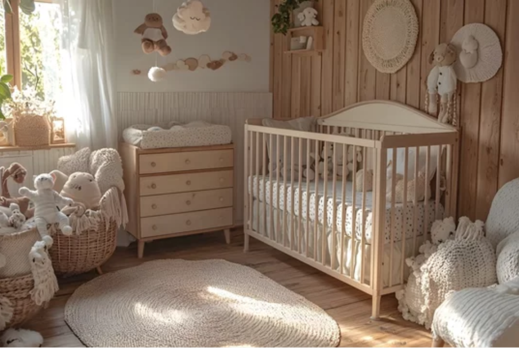 Boho Chic baby nursery