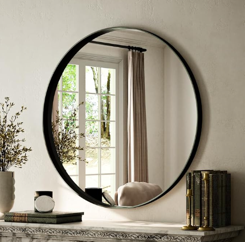 round mirror